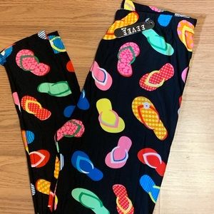 Flip flop leggings